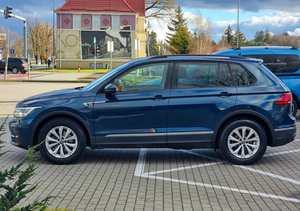 Volkswagen Tiguan cena 124900 przebieg: 21000, rok produkcji 2021 z Koszalin małe 352